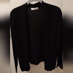 89th and Madison Women's Elegant Black Cardigan